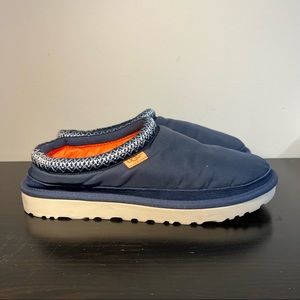 UGG Australia Tasman Navy Slipper Mens Size 10 Shoes 1102429 Bomber Nylon